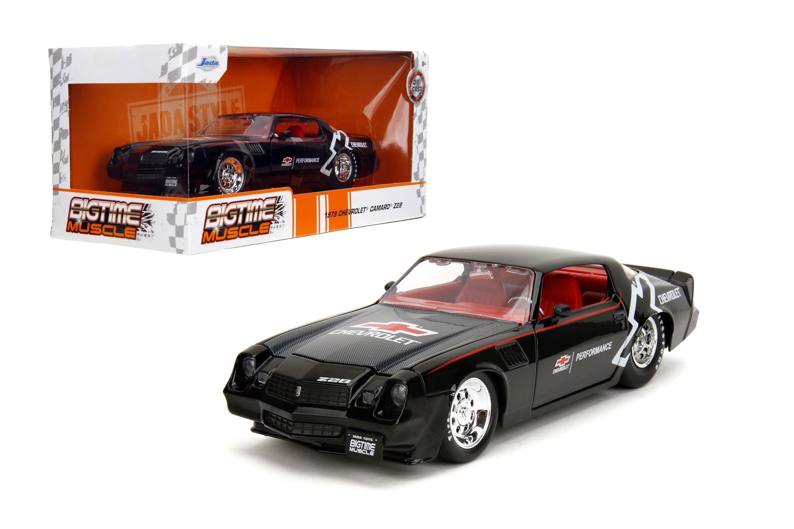 Amazon.com: Jada Bigtime Muscle 1:24 1979 Chevy Camaro Die-Cast