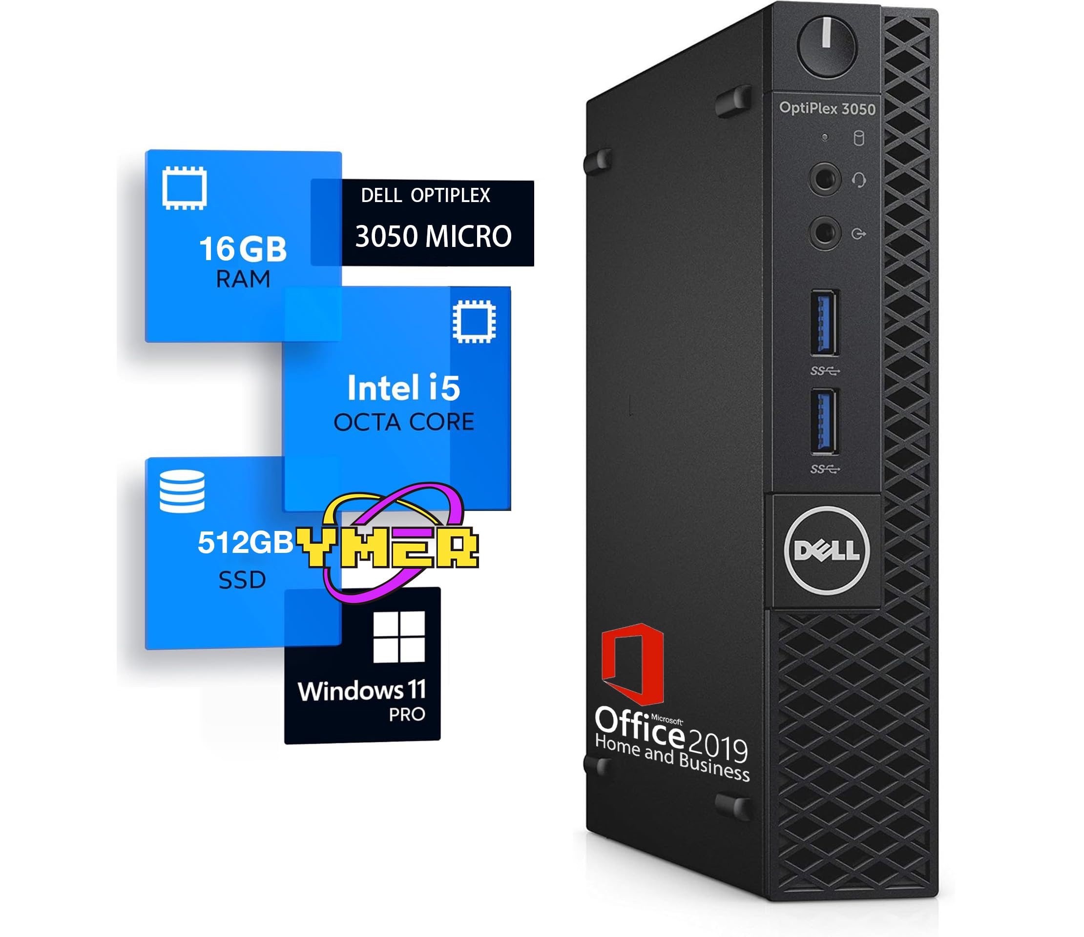 Amazon.co.jp: 【整備済み品】 Dell 超ミニPC OptiPlex 3050 Micro