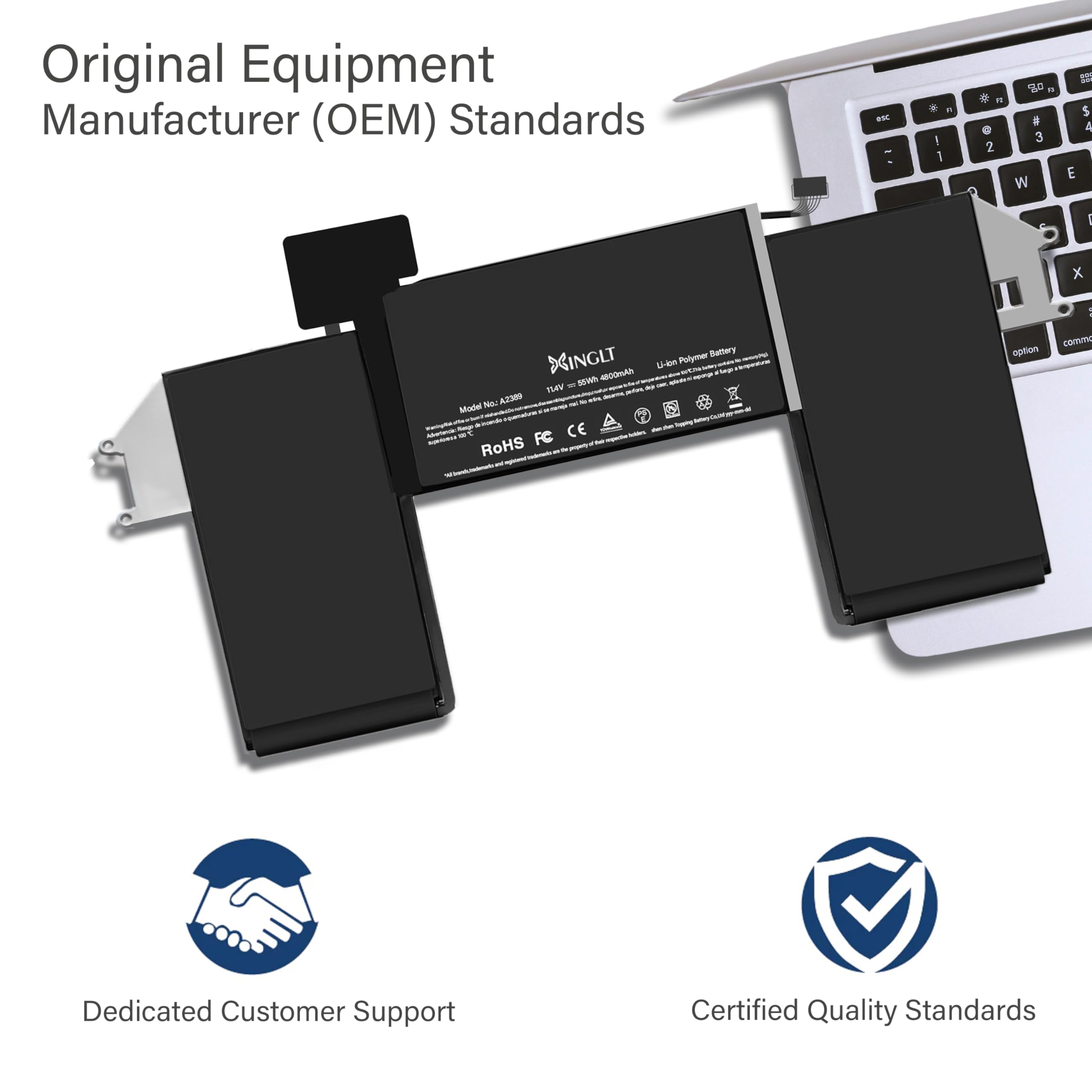 Amazon.com: XINGLT A2337 Replacement Battery A2389 Battery for