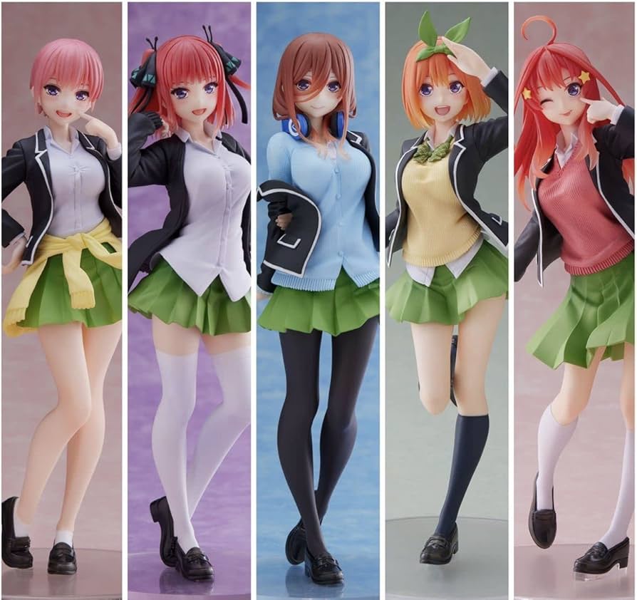 Amazon.co.jp: 5種セット五等分の花嫁 coreful 制服ver renewal