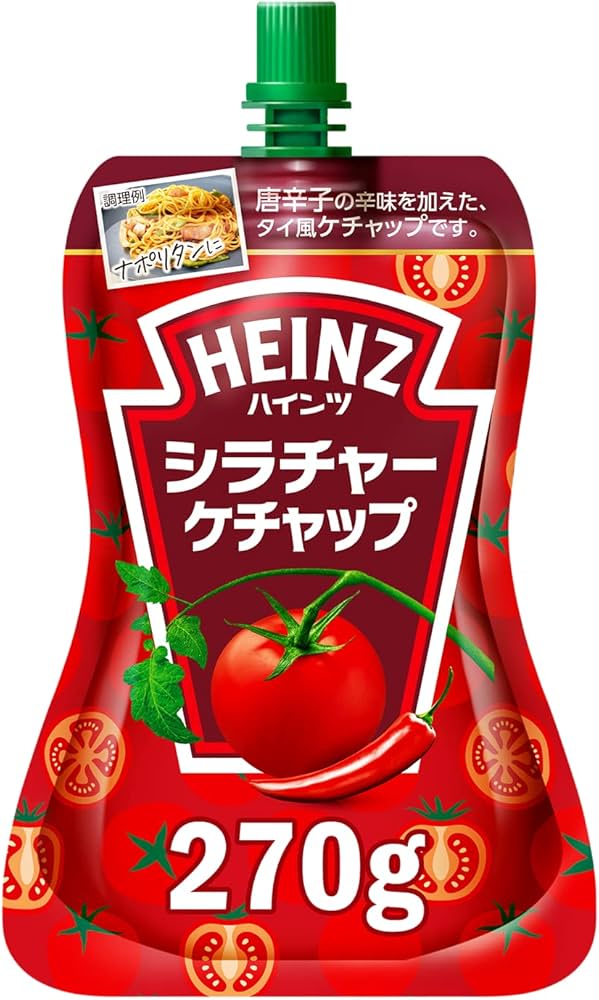 Amazon.co.jp: ハインツ (HEINZ) シラチャーケチャップ パウチタイプ