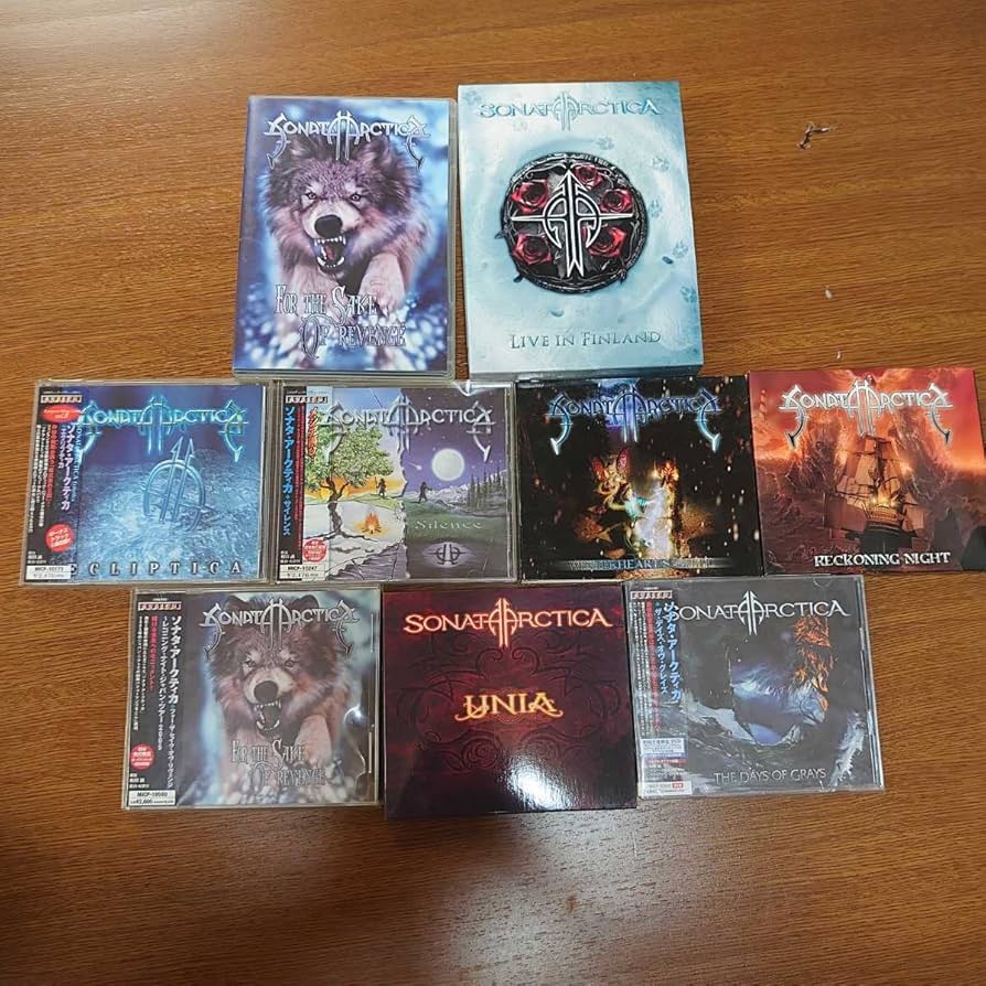 Amazon.co.jp: 【CD+DVD】SONATA ARCTICA ソナタ・アークティカ 9作品