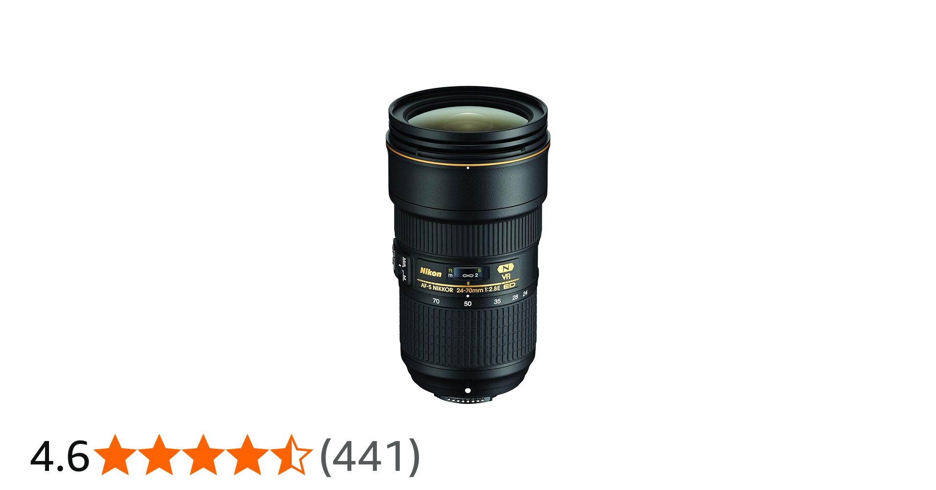 Amazon.co.jp: Nikon(ニコン) AF-S FX NIKKOR 24-70mm f/2.8E ED VR(手