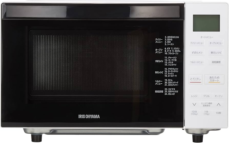 Amazon | アイリスオーヤマ オーブンレンジ18L MO-F1810-W ホワイト