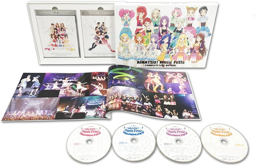 Amazon.co.jp: アイカツ! ミュージックフェスタ COMPLETE LIVE BD-BOX