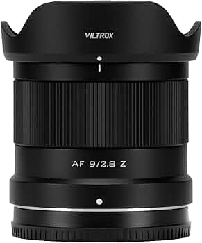 Amazon.co.jp: VILTROX AF 9mm F2.8 Z レンズ ニコン Zマウントに対応