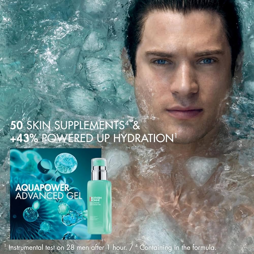 Amazon.com: Biotherm Aquapower Advanced Gel, Men's Face
