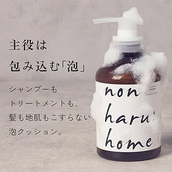 Amazon | non haru : home ヘッドクレンズシャンプー 400ml 単品 ノン