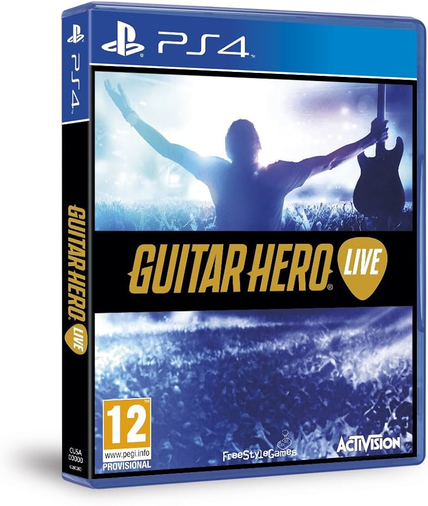 ACTIVISION Guitar Hero Live With Guitar Controller (Ps4