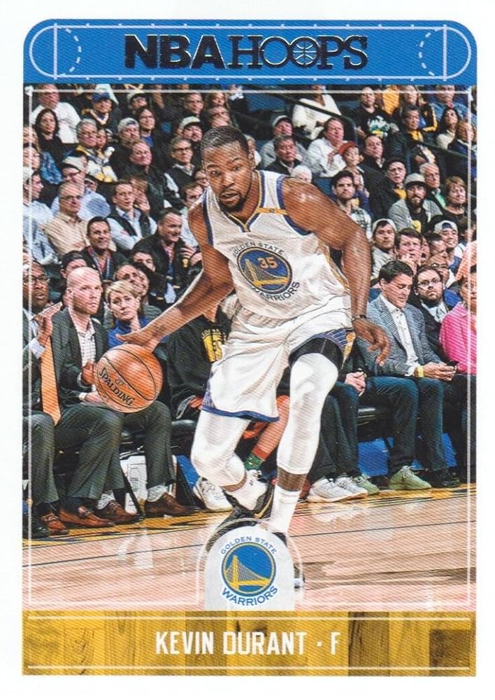 Amazon.com: Kevin Durant 2017 2018 Panini Hoops #237 Mint Golden