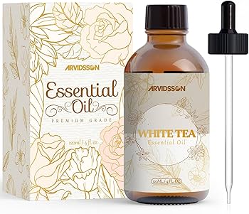 Amazon.com: White Tea Essential Oil 4 Fl Oz (120ml) - Pure and