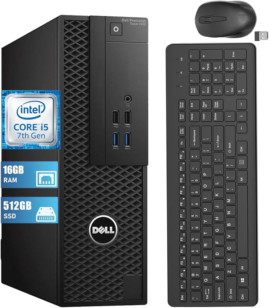 Amazon.com: Dell Precision 3420 SFF Desktop Computer Small Form