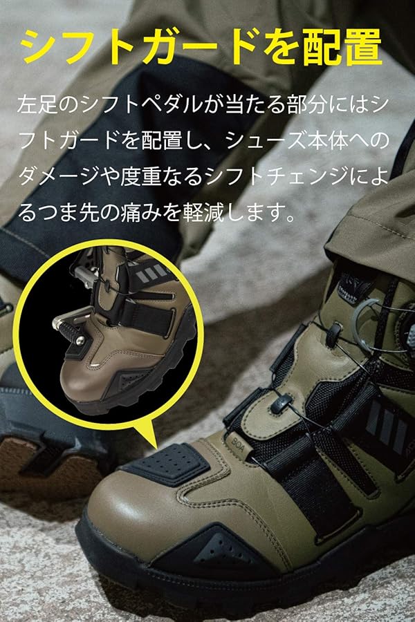 Amazon.co.jp: RSタイチ(RS TAICHI) バイク ライディングシューズ 靴