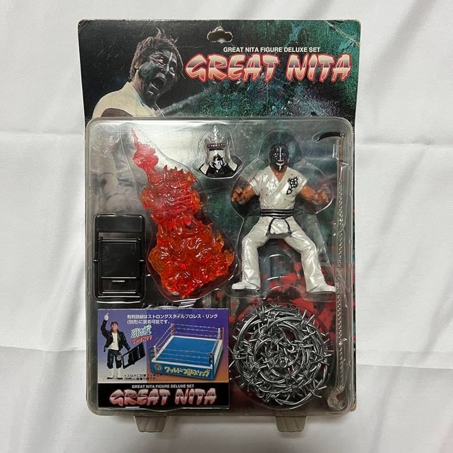 Amazon.co.jp: グレート ニタ フィギュア 大仁田厚 プロレス 新日本