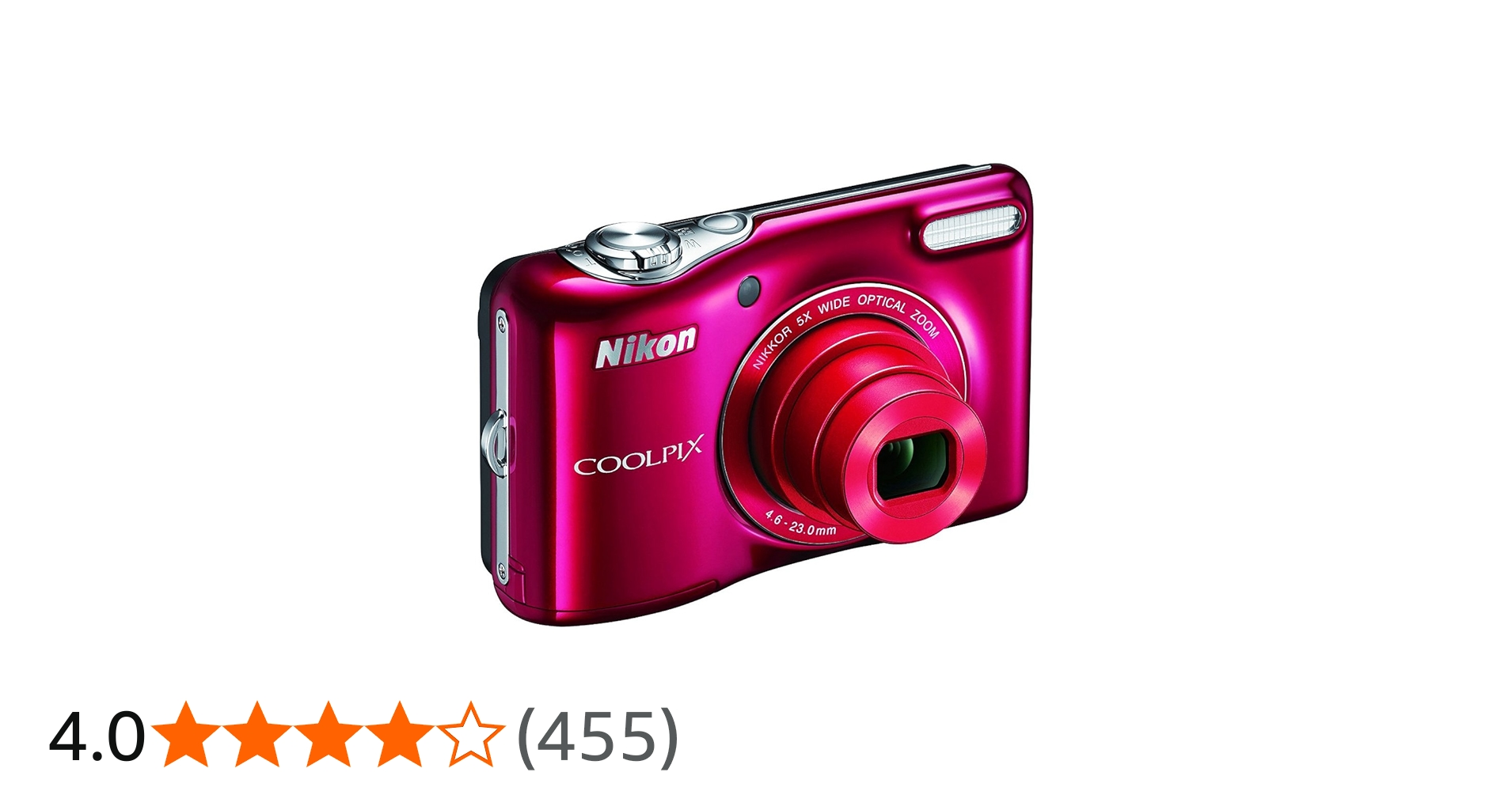 Amazon Canada: Nikon COOLPIX L32 Digital Camera with 5X Wide-Angle