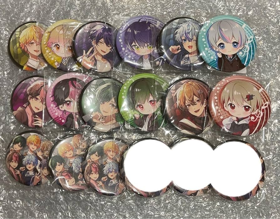 Amazon.co.jp: シクフォニ 3万人缶バッジ 10万人缶バッジ すち みこと