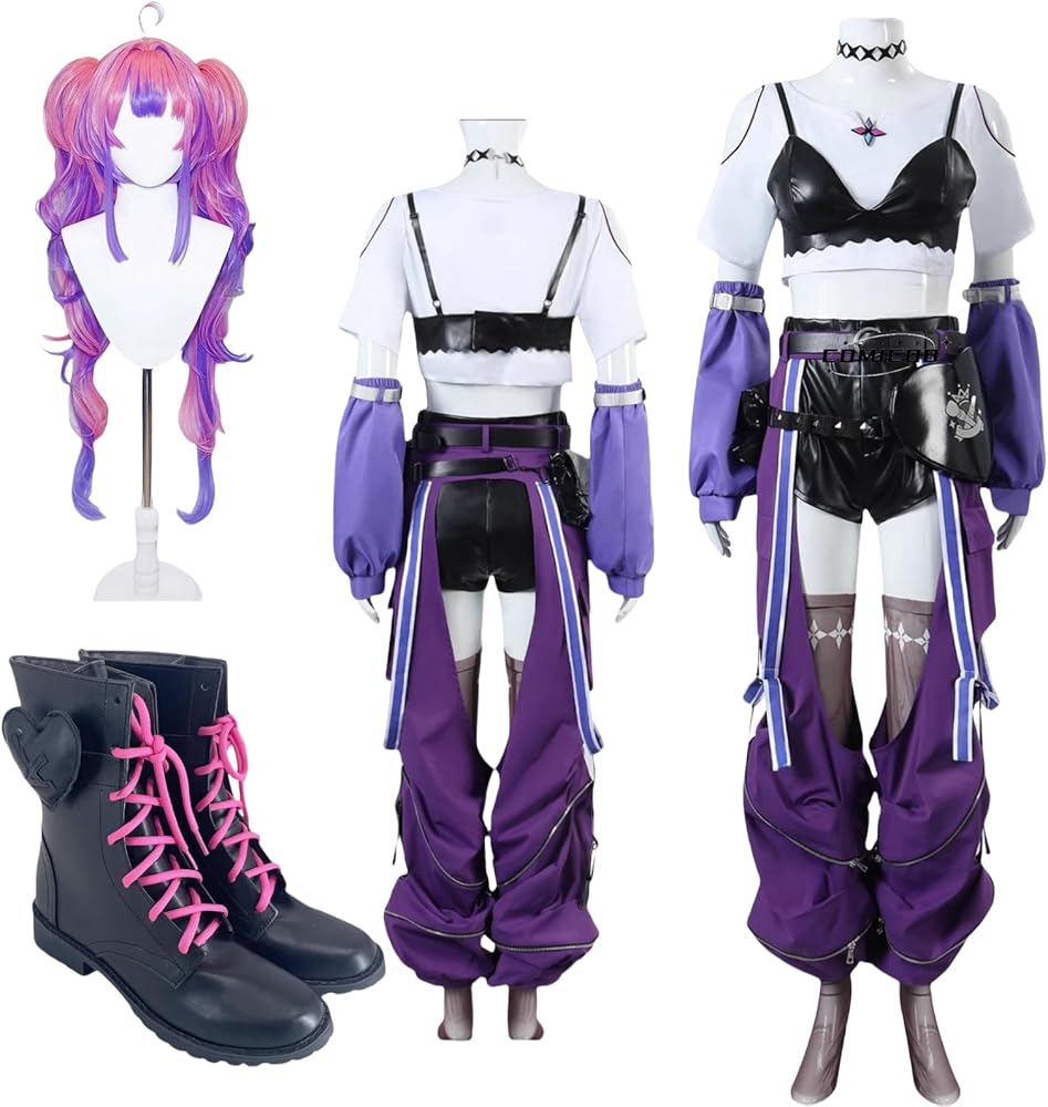 Amazon.co.jp: [COMICOBB] VTuber 綺々羅々ヴィヴィ コスプレ衣装/靴