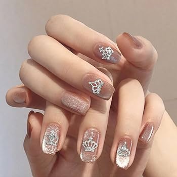 Amazon | ネイルパーツ 王冠 30個セット 可愛い 3D 立体 王冠 ネイル