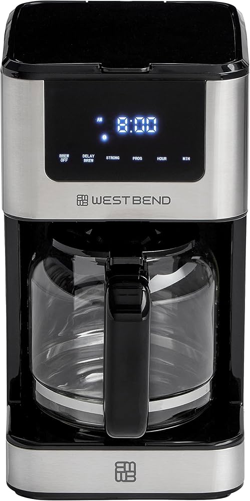 Amazon.com: West Bend Drip Coffee Maker Brews Hot or Iced