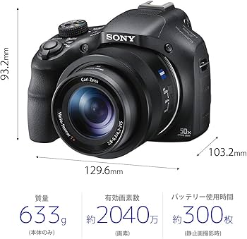 Amazon | SONY デジタルカメラ DSC-HX400V 光学50倍ズーム 2040万画素