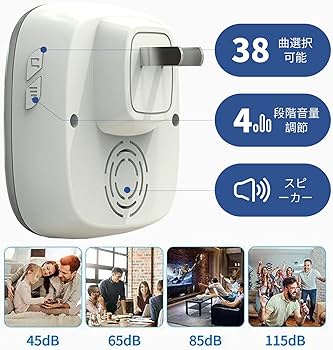 Amazon.co.jp: ワイヤレスコール 呼び出しベル SOS緊急コールセット