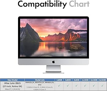 A-Tech 32GB (4x8GB) RAM for Apple iMac Late 2015 27 inch Retina 5K