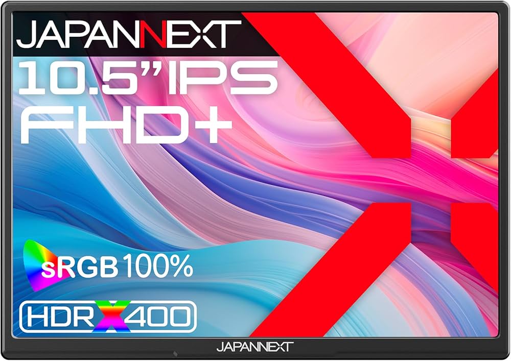 Amazon.co.jp: 【ECサイト限定】JAPANNEXT 10.5インチ IPSパネル搭載