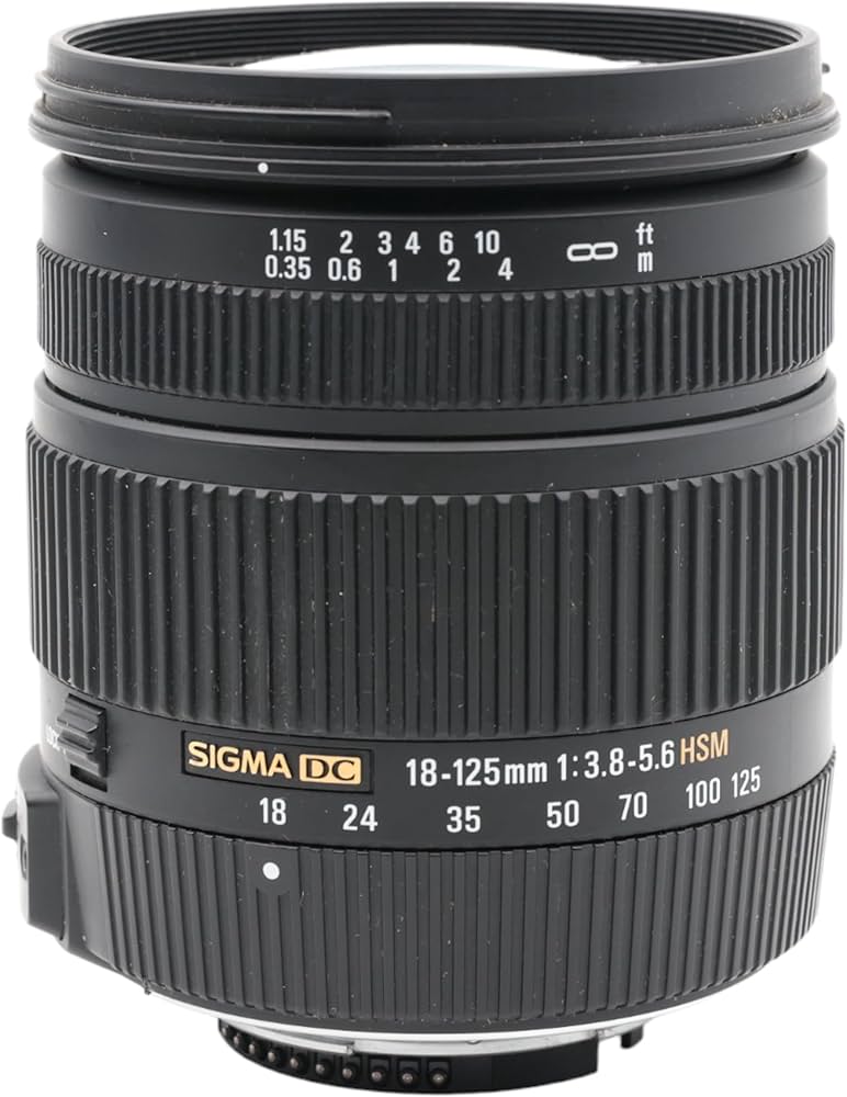 Amazon.co.jp: シグマ 18-125mm F3.8-5.6 DC OS HSM ニコン用 18-125mm
