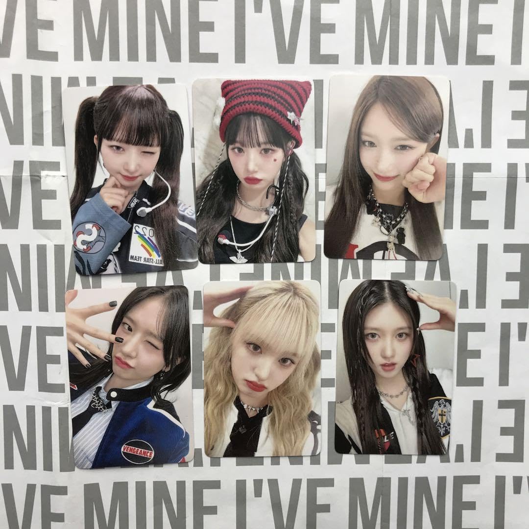 Amazon.co.jp: IVE I'VE特典 会場限定 大阪 2 8 mineトレカ6枚コンプ