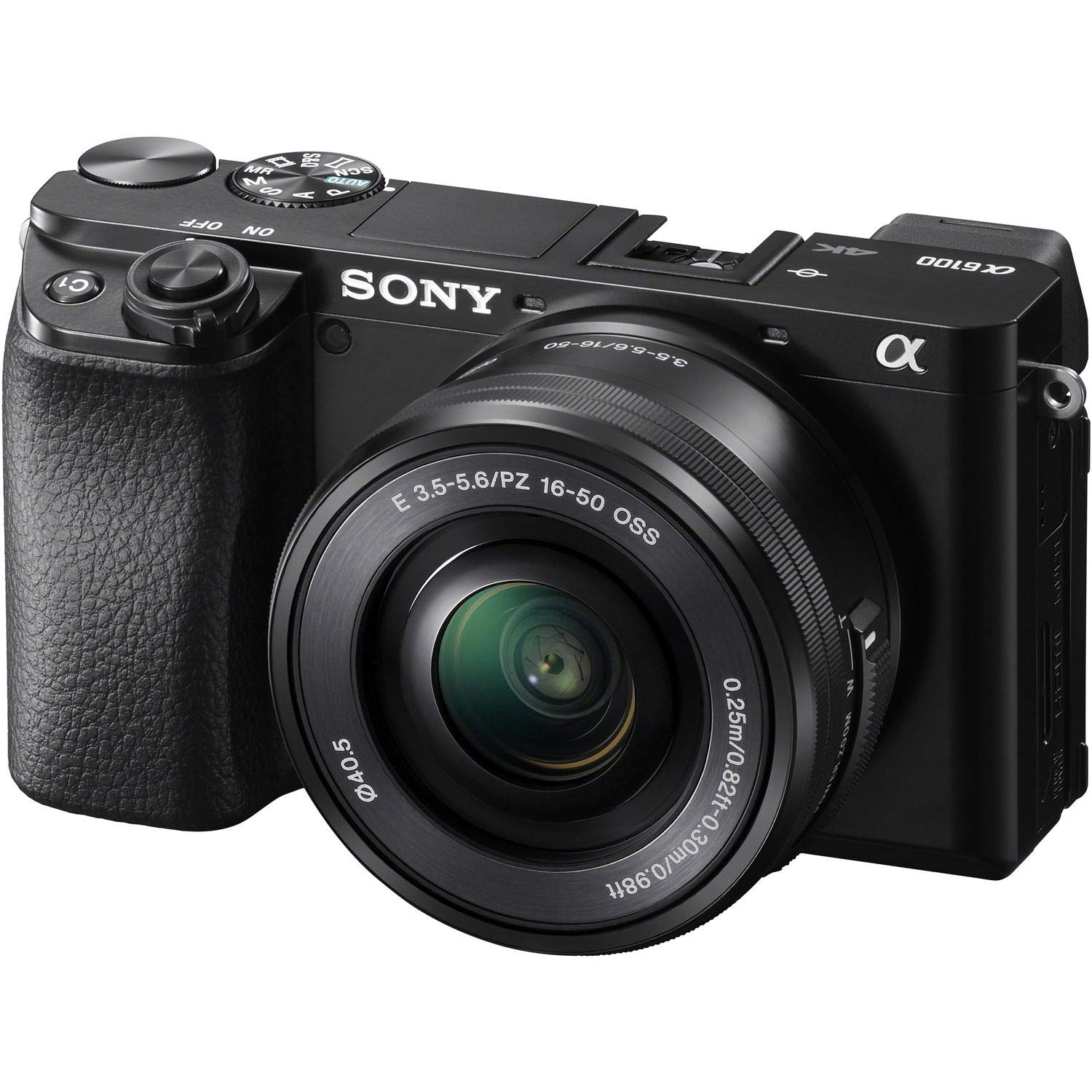 Amazon.com : Sony Alpha A6100 Mirrorless Camera with 16-50mm Zoom