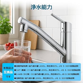 Amazon | タカギの浄水器 カートリッジ互換JC0032DK,JC0036UG,JC0032UG