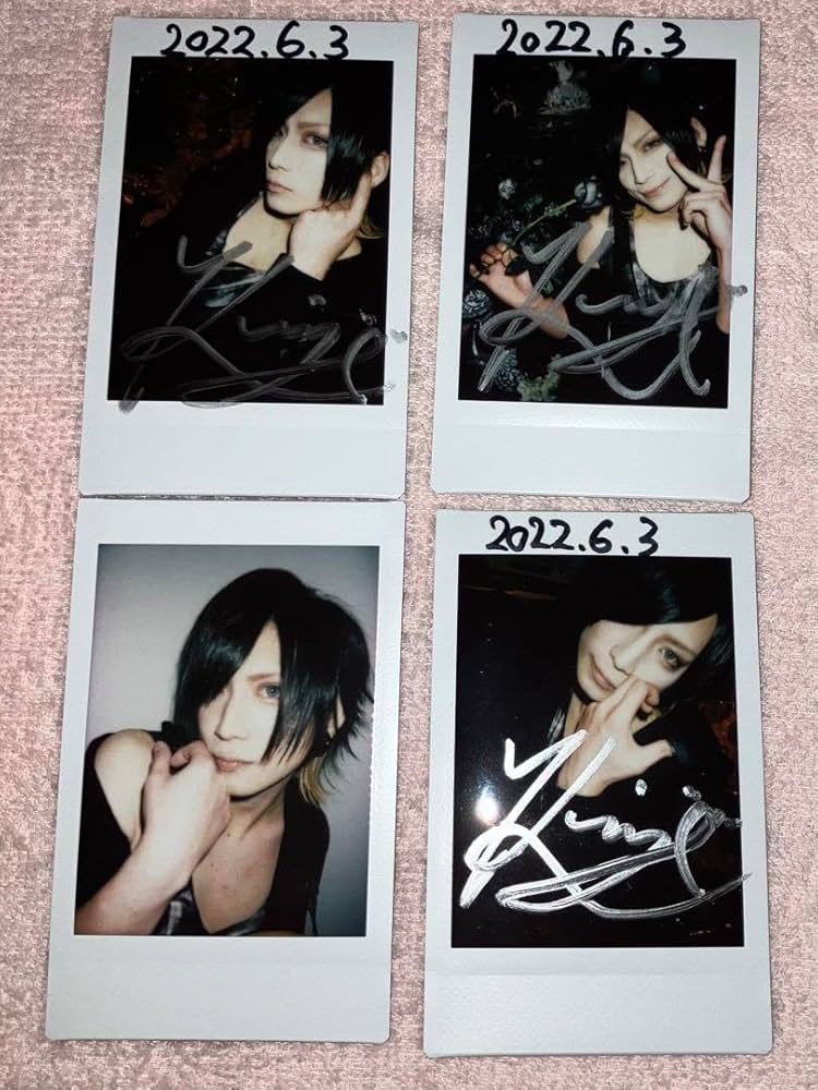 Amazon.co.jp: ホンモノ 清 V系 チェキ4枚 サイン ディスコネ