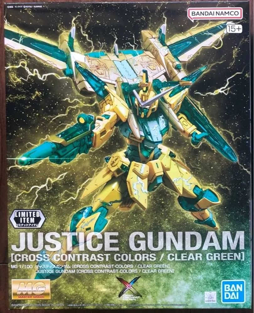 Amazon | MG 1/100 ジャスティスガンダム [CROSS CONTRAST COLORS