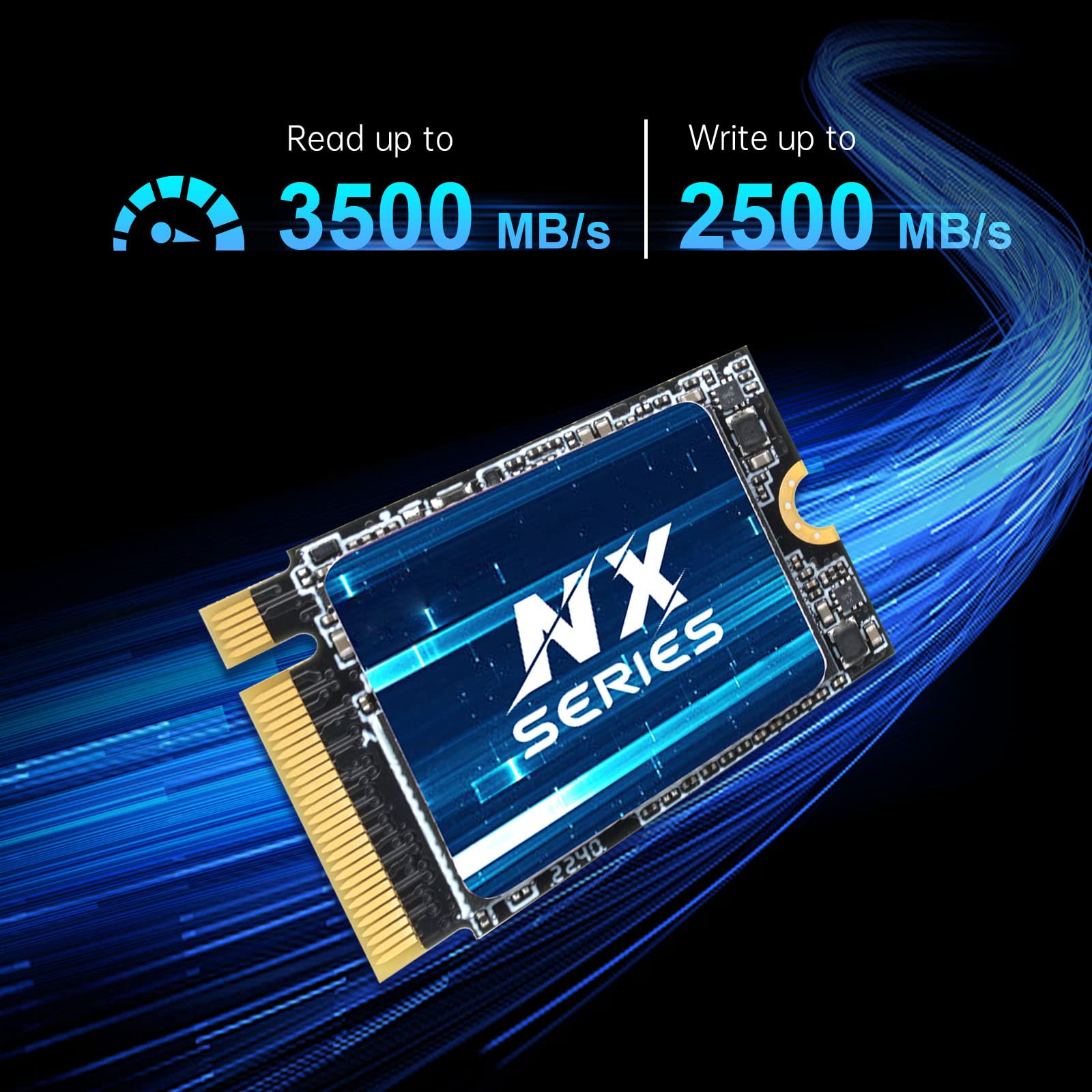 Amazon.com: KingSpec 512GB M.2 2230 SSD NVMe Gen3x4, PCIe 3.0 SSD