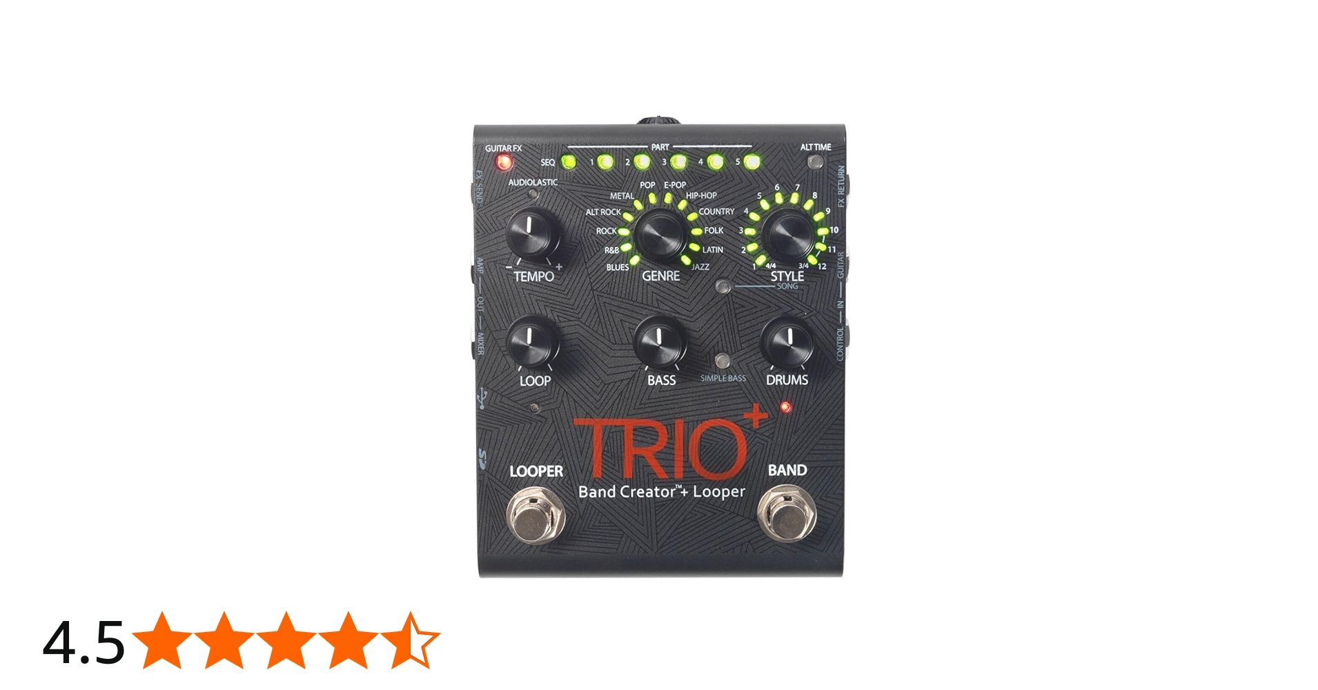 Amazon | 【国内正規輸入品】 DigiTech デジテック TRIO + トリオ