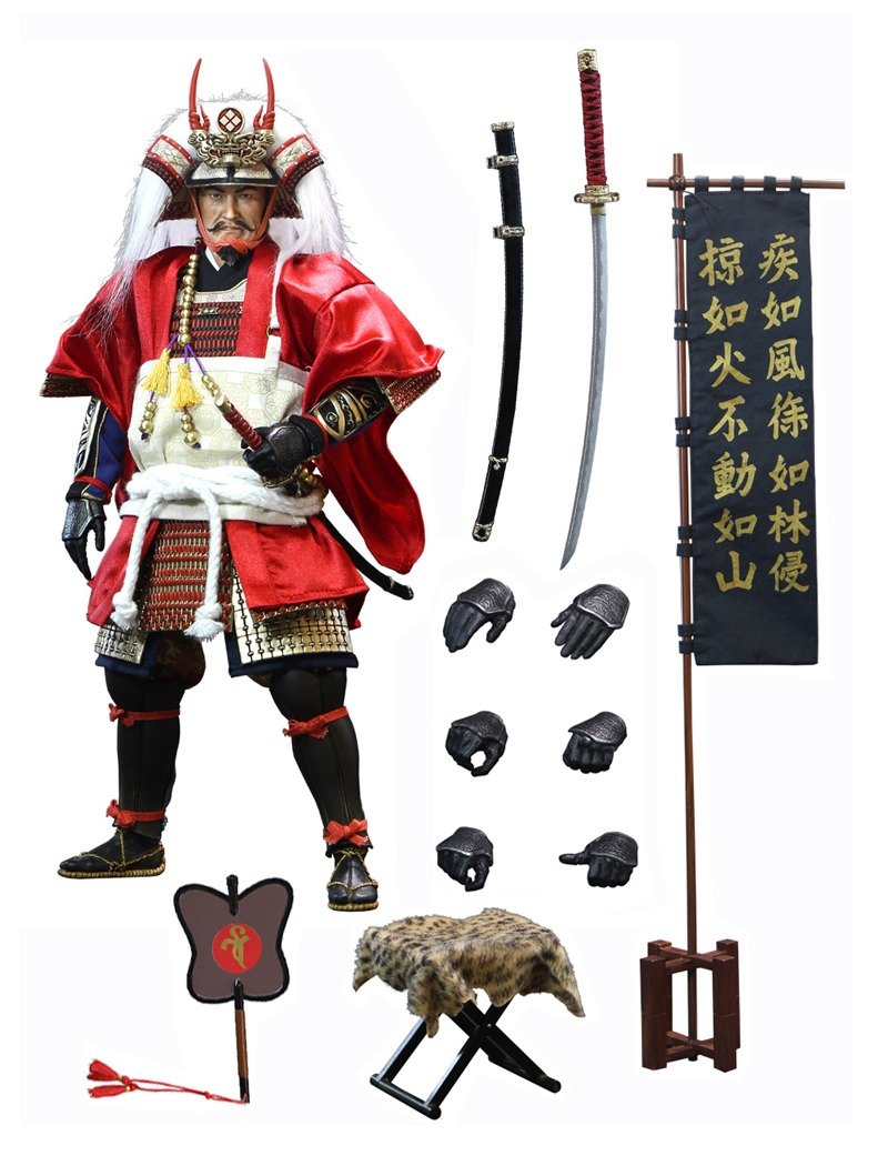 Amazon | 諏訪原寛幸 大名伝 武田信玄 1/6 アクションフィギュア DX