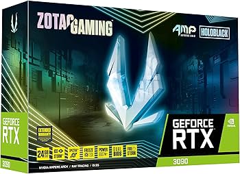 Amazon.com: ZOTAC Gaming GeForce RTX™ 3090 AMP Extreme Holo 24GB