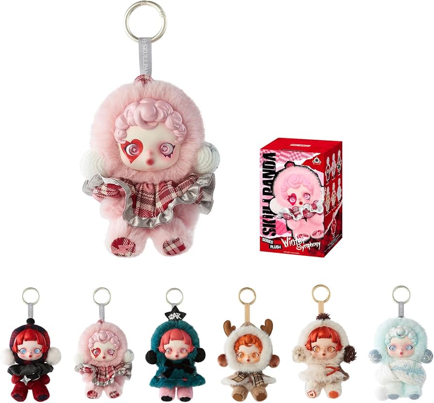 Amazon.com: POP MART SKULLPANDA Winter Symphony Series, Blind Box