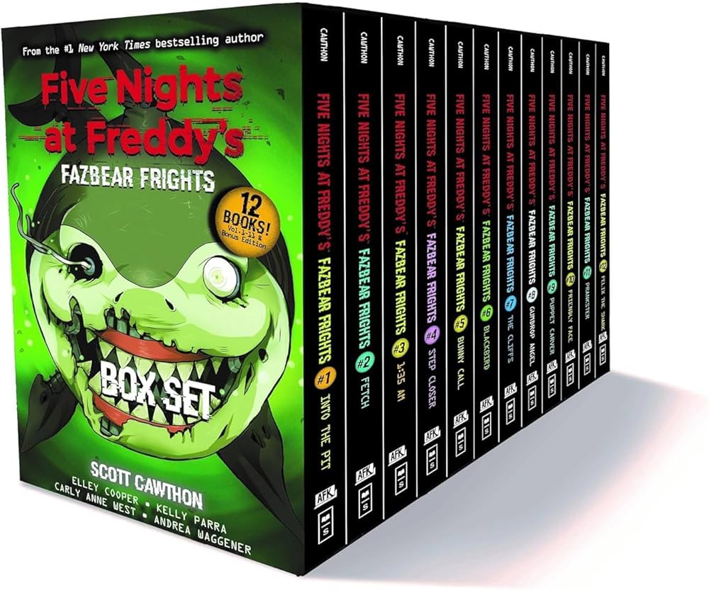 Five Nights At Freddy's 12 Books Box Set (Fazbear Frights Series