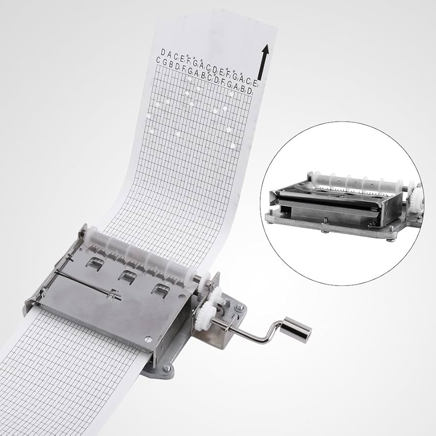 Amazon.co.jp: 手回しオルゴール 30ノート DIYハンドクランク