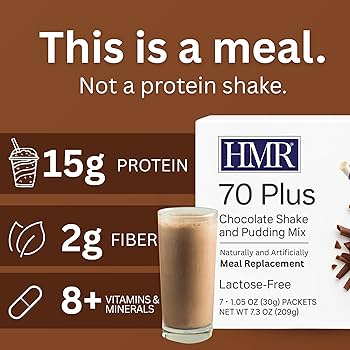 Amazon.com: HMR 70 Plus Shake & Pudding Mix | Meal Replacement