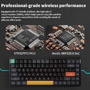 Amazon.com: NuPhy Air75 V2 Portable 75% Low Profile Keyboard,84