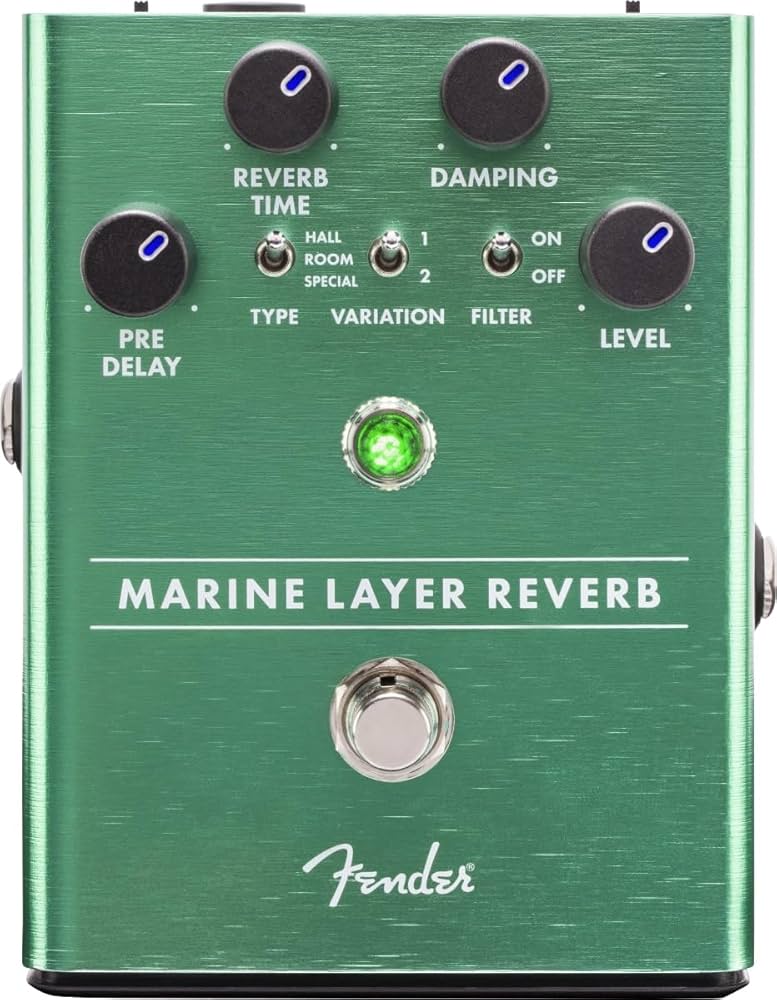 Amazon.com: Fender Marine Layer Reverb Pedal : Musical Instruments