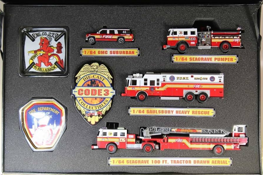 Amazon.co.jp: CODE3 コード3 1/64 F.D.N.Y. ニューヨーク市消防局