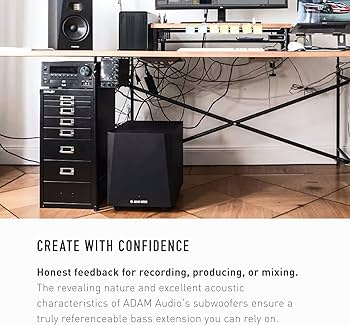 Amazon.com: ADAM Audio T10S Studio Subwoofer for recording, mixing