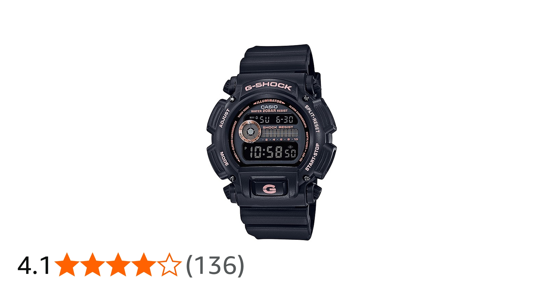 Amazon.co.jp: カシオ ジーショック DW-9052GBX-1A4 腕時計 メンズ