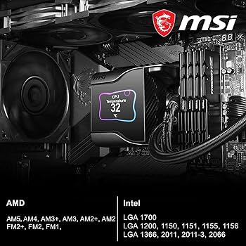 Amazon | MSI MEG CORELIQUID S360 簡易水冷CPUクーラー LGA1700対応