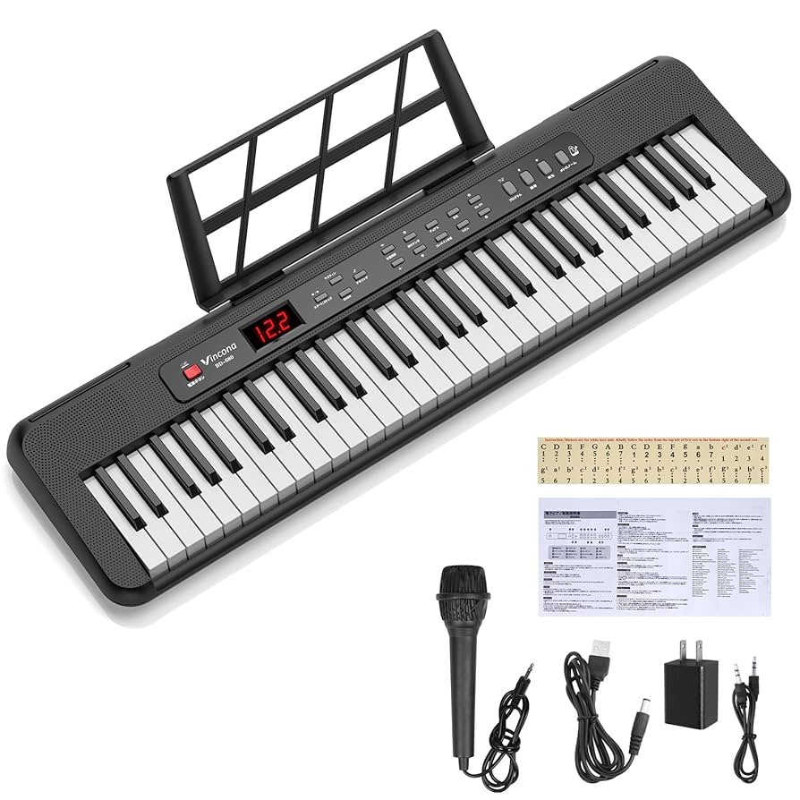 M1885-105-70】電子ピアノ 61鍵盤 デジタルピアノ 電子キーボード