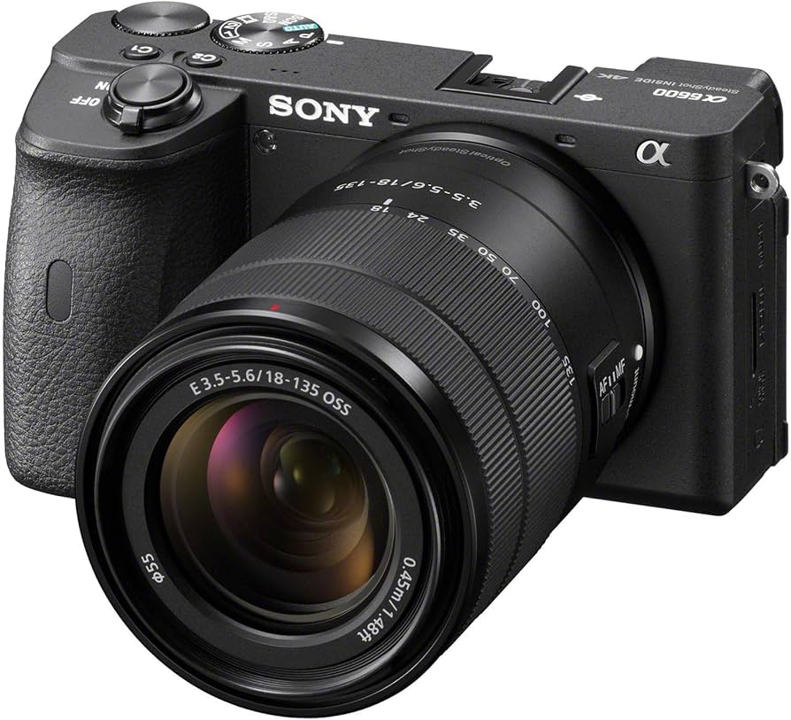 Amazon.com : Sony Alpha A6600 Mirrorless Camera with 18-135mm Zoom