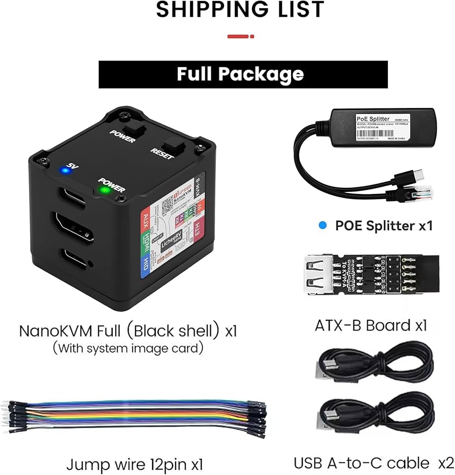 Amazon.com: Sipeed NanoKVM IP-KVM Mini Remote Control Operations